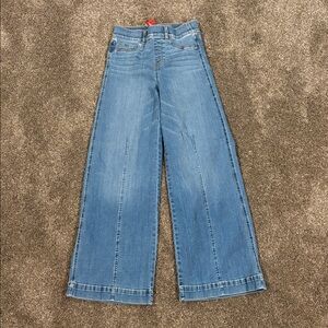 SPANX Blue Flare & Wide Leg Jeans